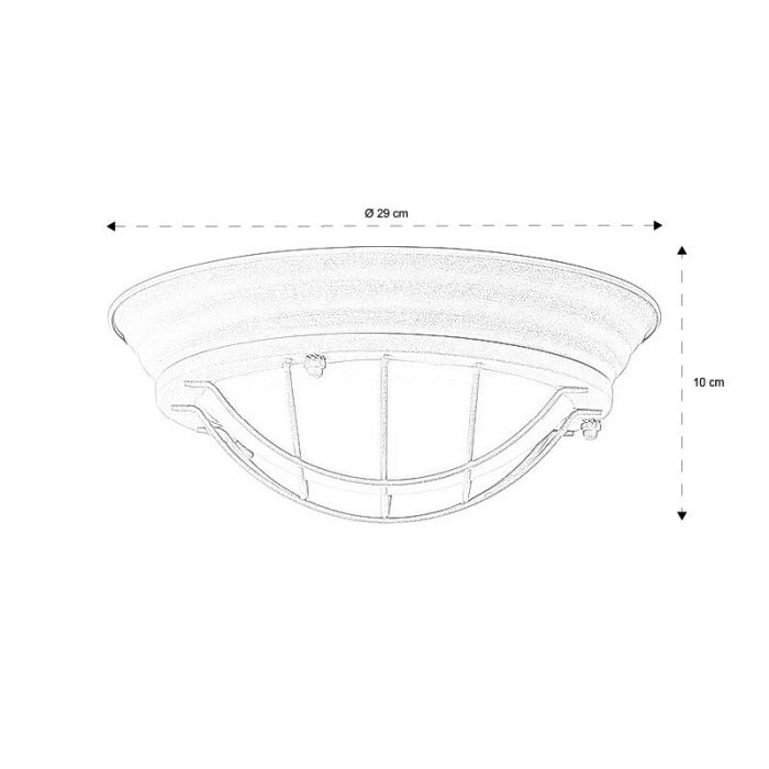 Industrial wall light grey, Aoife