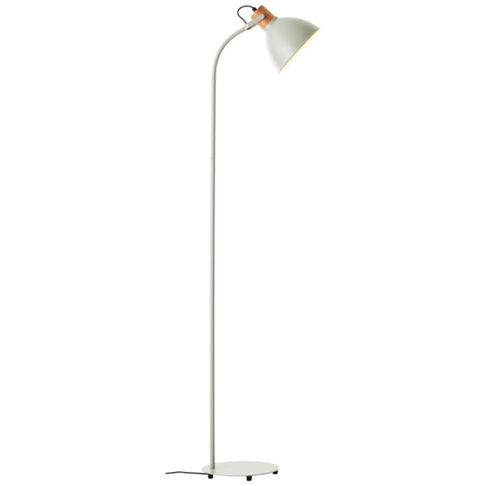 Rustic floor lamp green, Thalina, with switch
