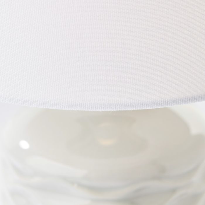 Retro table lamp grey, Roelf, with switch