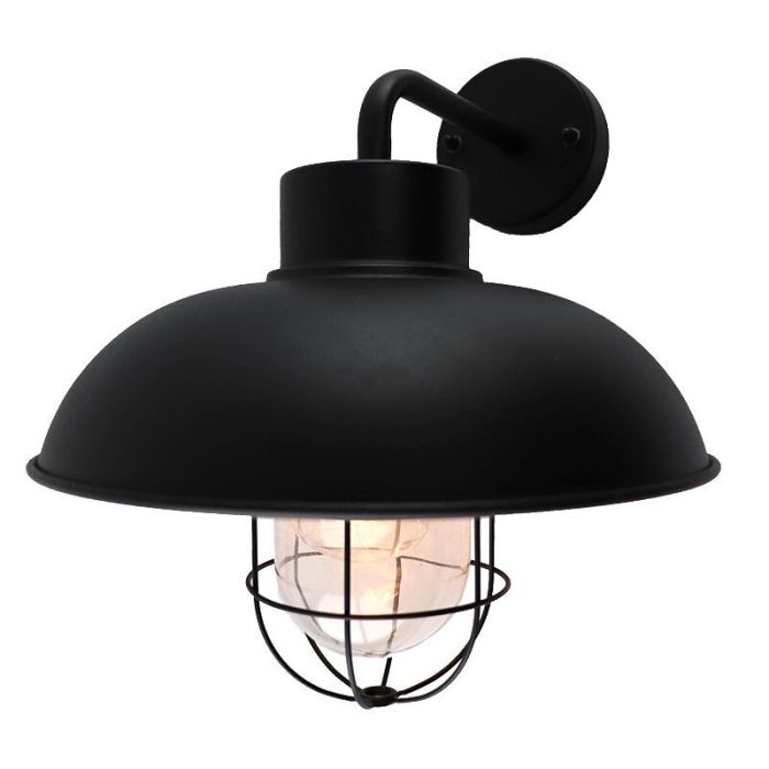 Industrial outdoor light black, Jaymiley, IP44