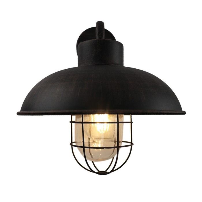 Industrial outdoor light rust coloured, Jaymiley, IP44