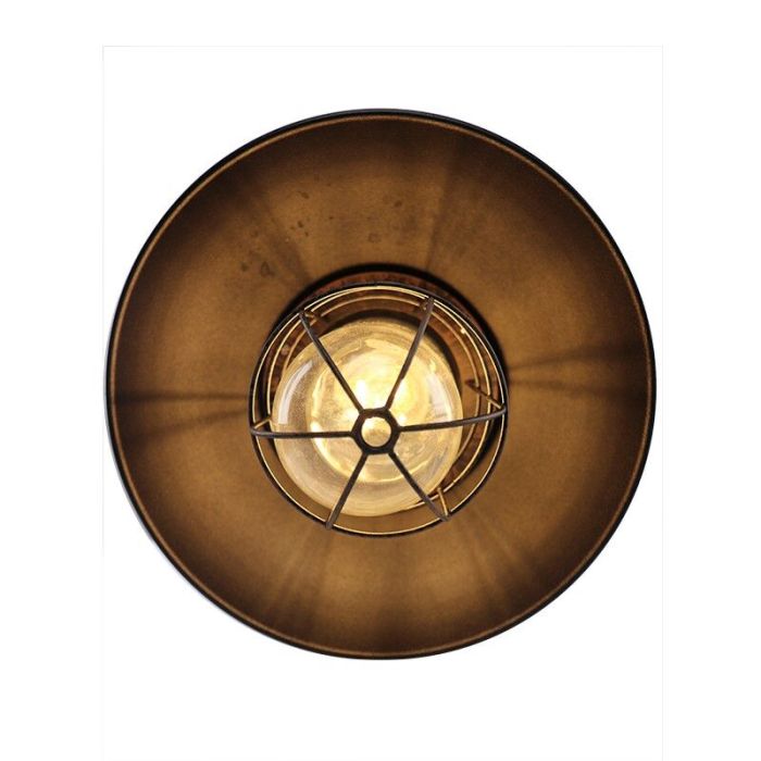 Industrial outdoor light rust coloured, Jaymiley, IP44
