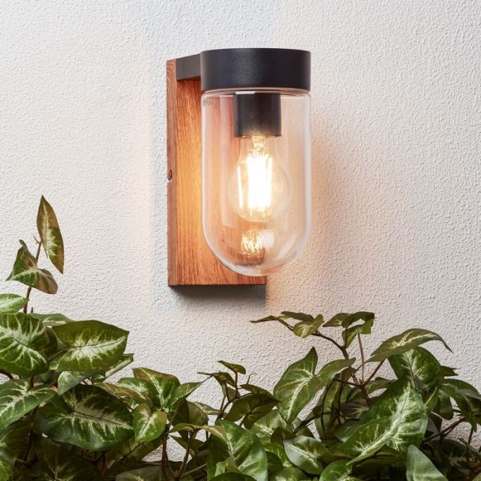 Modern outdoor light black, Danja, IP44