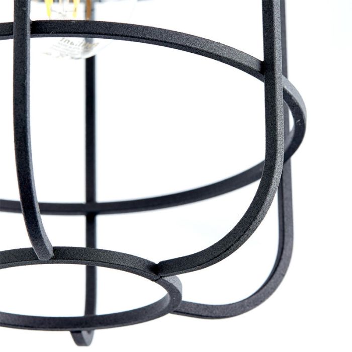 Wood ceiling light black, Taede