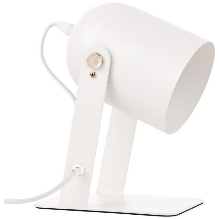 Modern table lamp white, Arlette, with switch