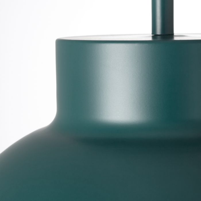 Metal pendant light turquoise, Keano