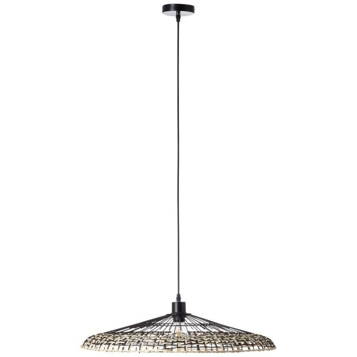 Rustic dining table hanging lamp black, Rianca