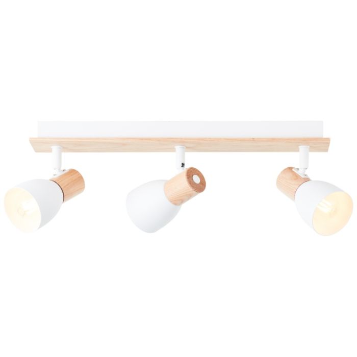 Rustic ceiling spotlight white, Tyrone