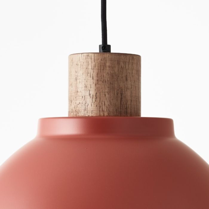Rustic pendant light red, Thalina