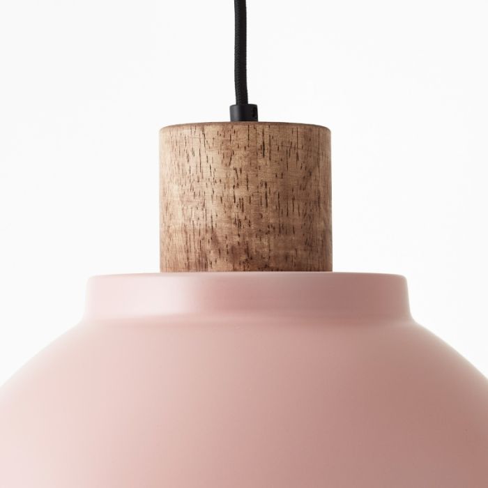 Rustic pendant light pink, Thalina