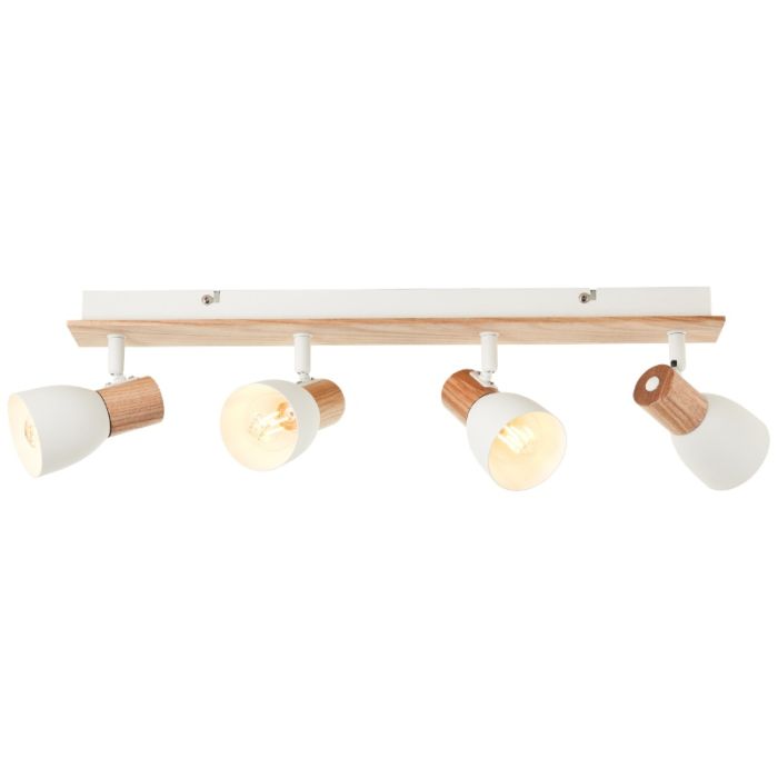 Rustic ceiling spotlight white, Tyrone