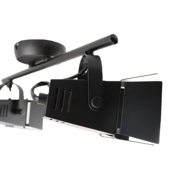 Industrial ceiling spotlight black, Jowenna, 5W, 3000K LED