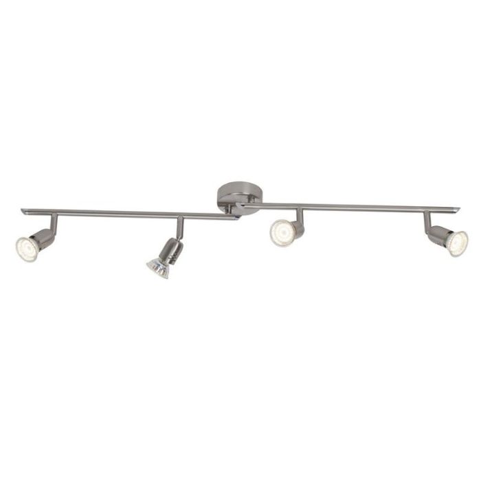 Metal ceiling spotlight chrome, Hayo, 50W, 3000K LED
