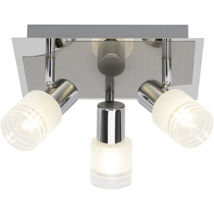 Metal ceiling spotlight chrome, Blake, 28W, 2700K LED