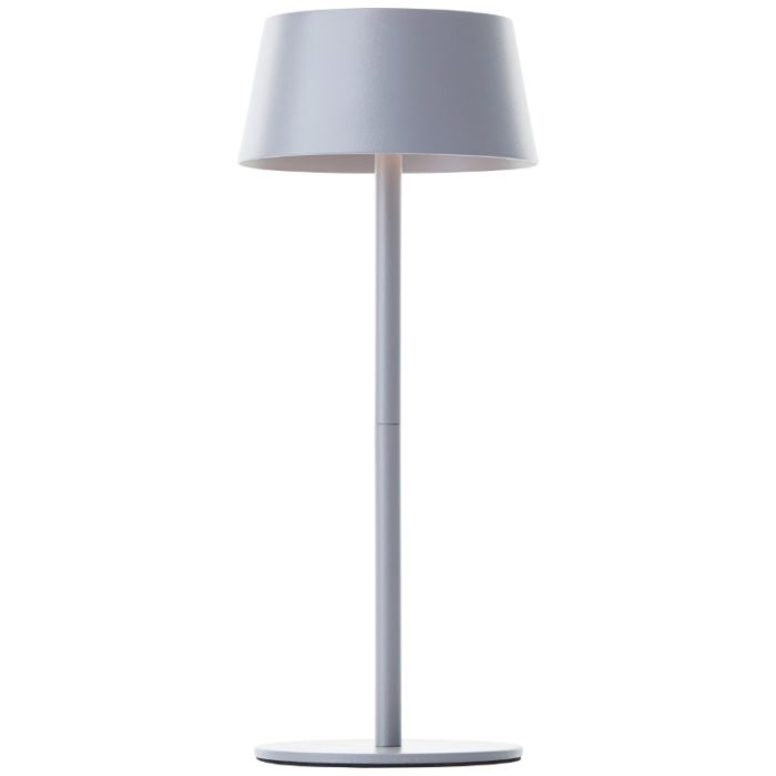 Modern solar outdoor wall light grey, Soumaya, 4W, 3000K LED, IP44, 3-step dimmable