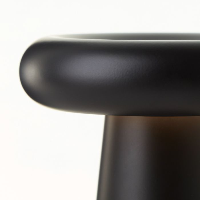 Modern rechargeable outdoor table lamp black, Stig, 3W, 3000K LED, IP44, 3-step dimmable
