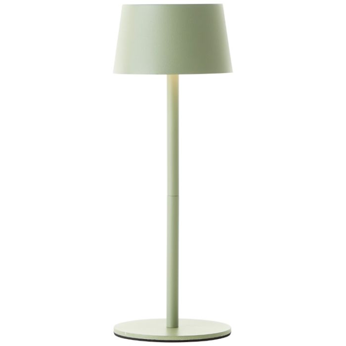 Modern outdoor table lamp green, Petter, 2W, 3000K LED, IP44, 3-step dimmable