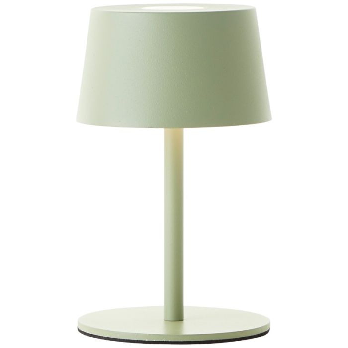 Modern outdoor table lamp green, Petter, 2W, 3000K LED, IP44, 3-step dimmable