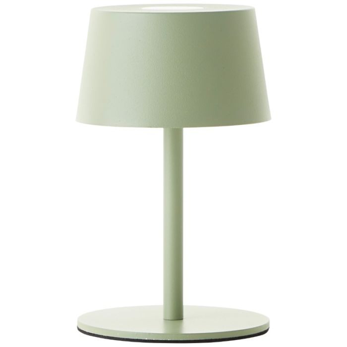Modern outdoor table lamp green, Petter, 2W, 3000K LED, IP44, 3-step dimmable