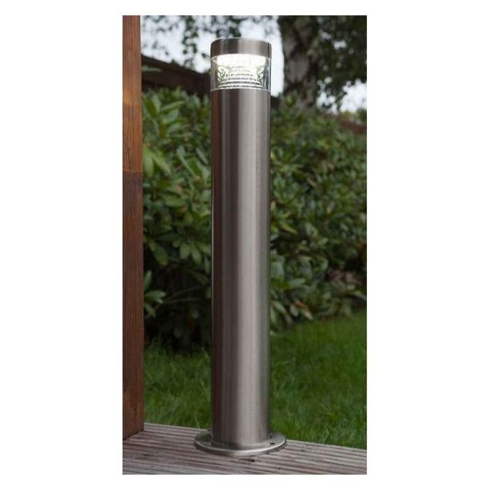 Plastic outdoor light chrome, Samuel, 1W, 6500K LED, IP44