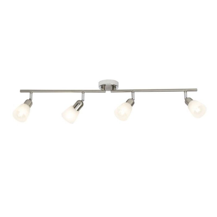 Metal ceiling spotlight chrome, Lats