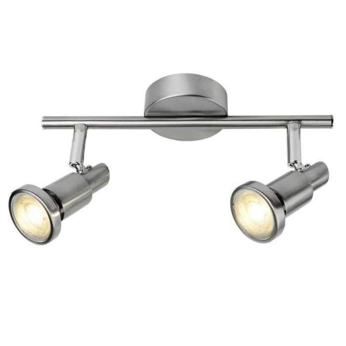 Metal ceiling spotlight chrome, Robel, 7W, 3000K LED