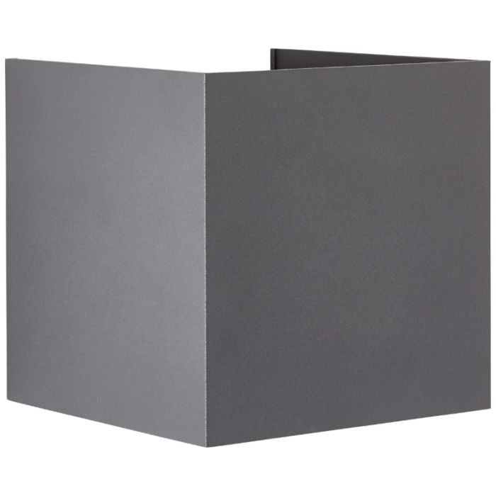 Modern up down wall light grey, Romar, 6,5W, 3000K LED, IP44