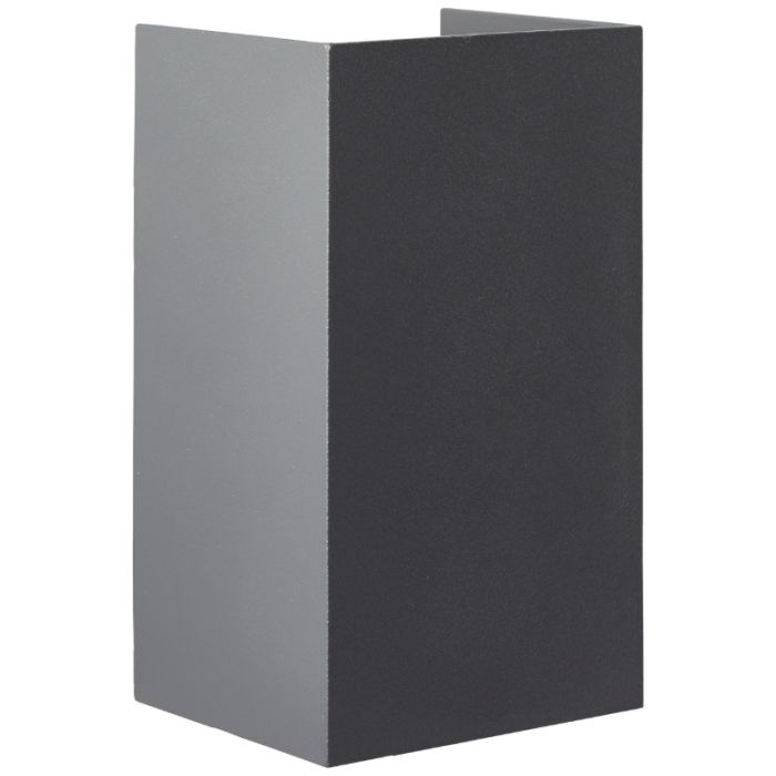Modern up down wall light grey, Romar, 8W, 3000K LED, IP44