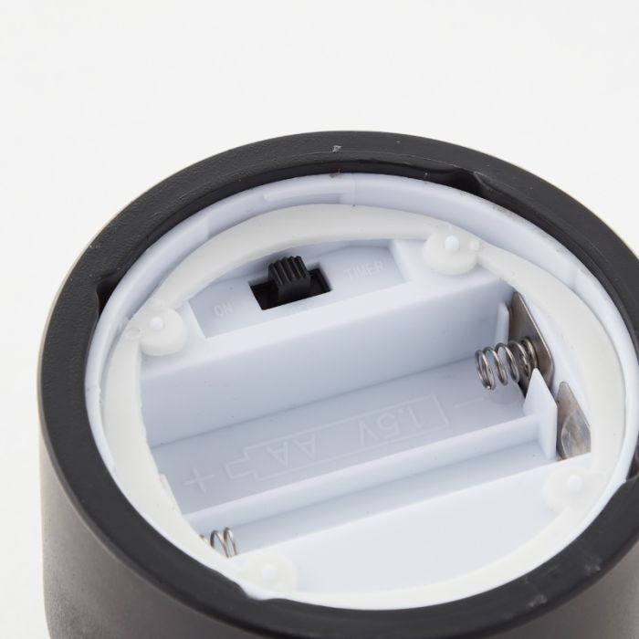 Outdoor candle set, Volkan, black