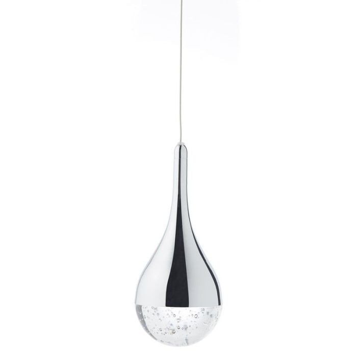 Classic pendant light chrome, Emma, 5W, 3000K LED