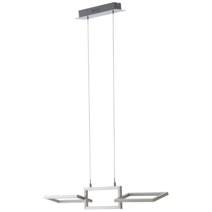 Modern pendant light silver, Sara, 30W, 3000K LED