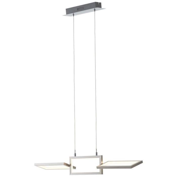 Modern pendant light silver, Sara, 30W, 3000K LED