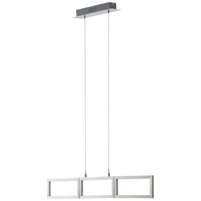 Modern pendant light silver, Sara, 30W, 3000K LED