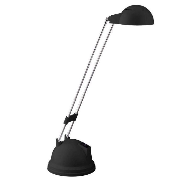 Modern desk lamp black, Louna, 6W, 2700K LED, with switch