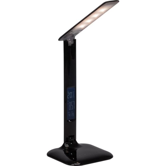 Modern desk lamp black, Naila, 5W, warm to cold white adjustable LED, with touch dimmer