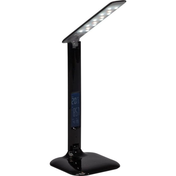 Modern desk lamp black, Naila, 5W, warm to cold white adjustable LED, with touch dimmer