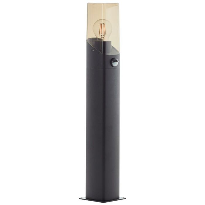 Modern outdoor floor lamp with motion sensor grey, Klasina, IP44