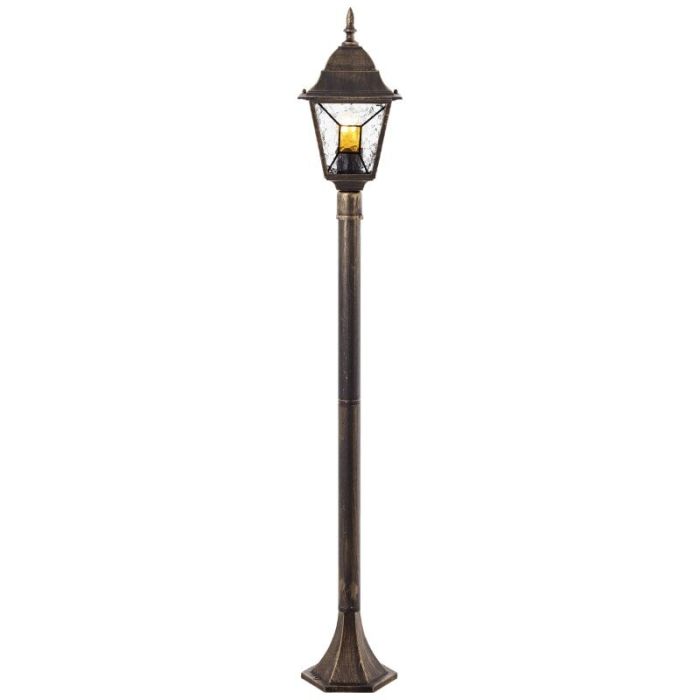 Classic outdoor light rust coloured, Levinus, IP44