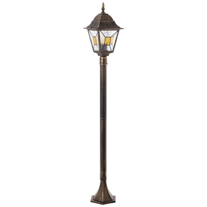 Classic outdoor light rust coloured, Levinus, IP44