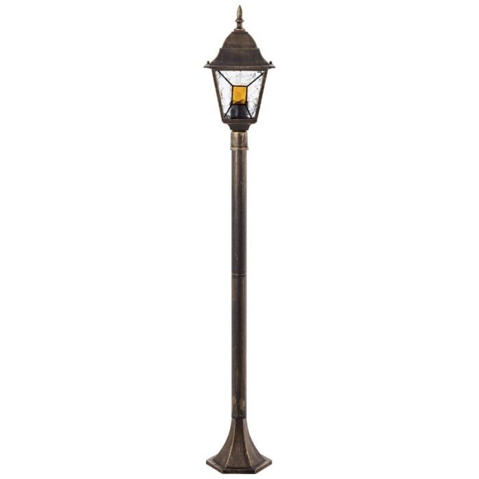 Classic outdoor light rust coloured, Levinus, IP44