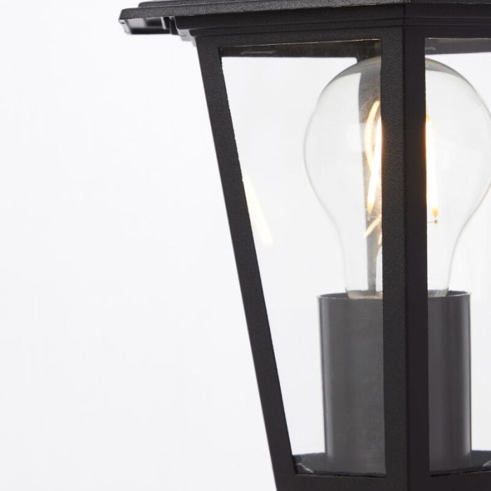 Classic outdoor light black, Radha, IP44