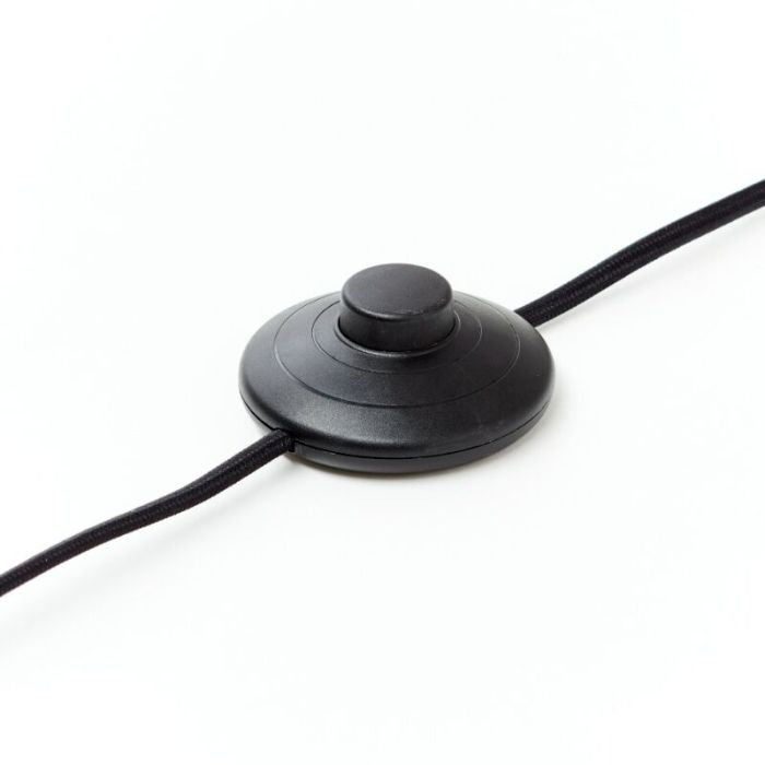 Modern floor lamp grey, Serkan, with switch