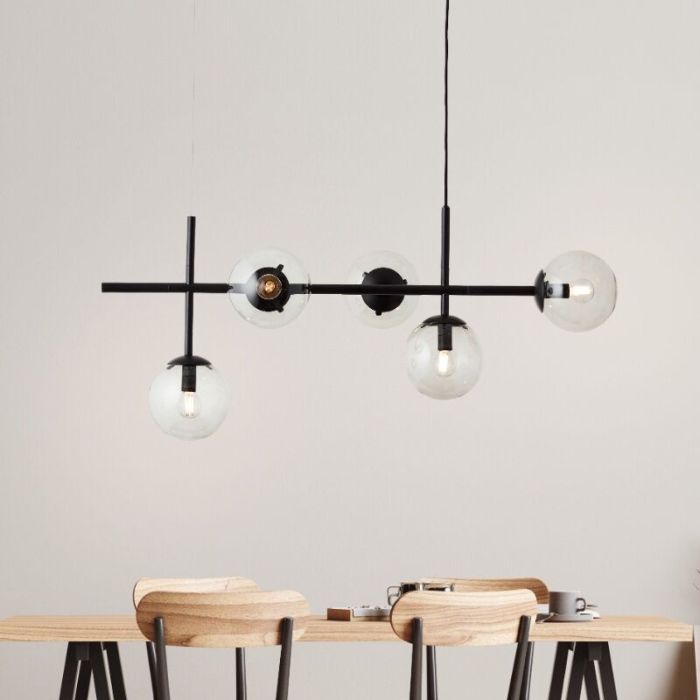 Design pendant light transparent, Rhys