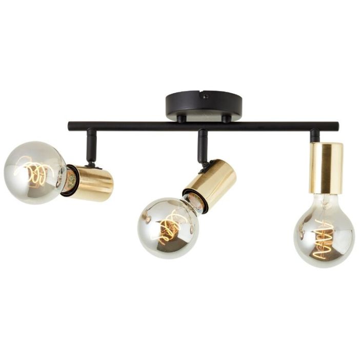 Modern ceiling spotlight brass, Lakeisha
