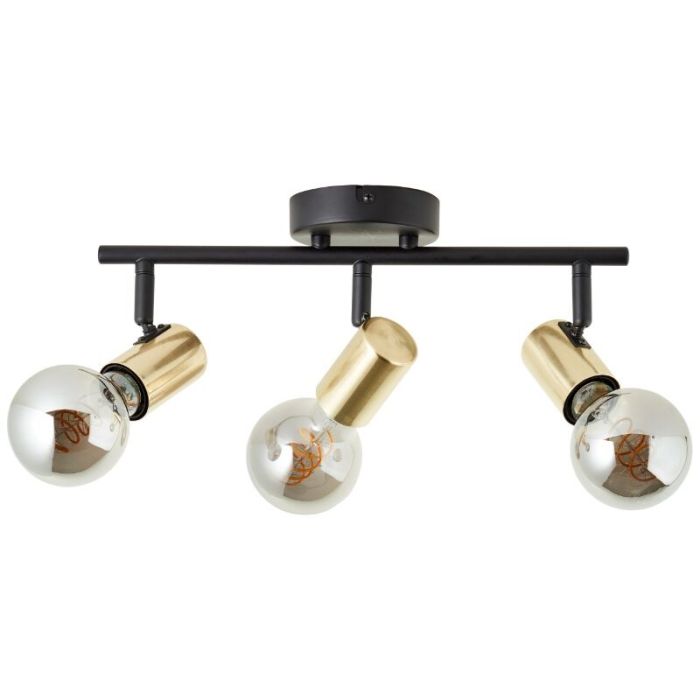 Modern ceiling spotlight brass, Lakeisha