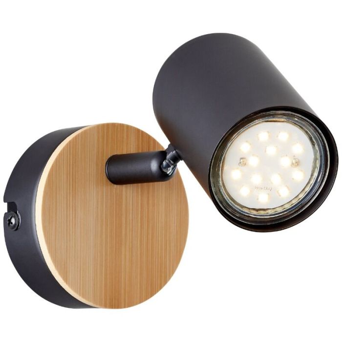 Modern wall spotlight brown, Karam
