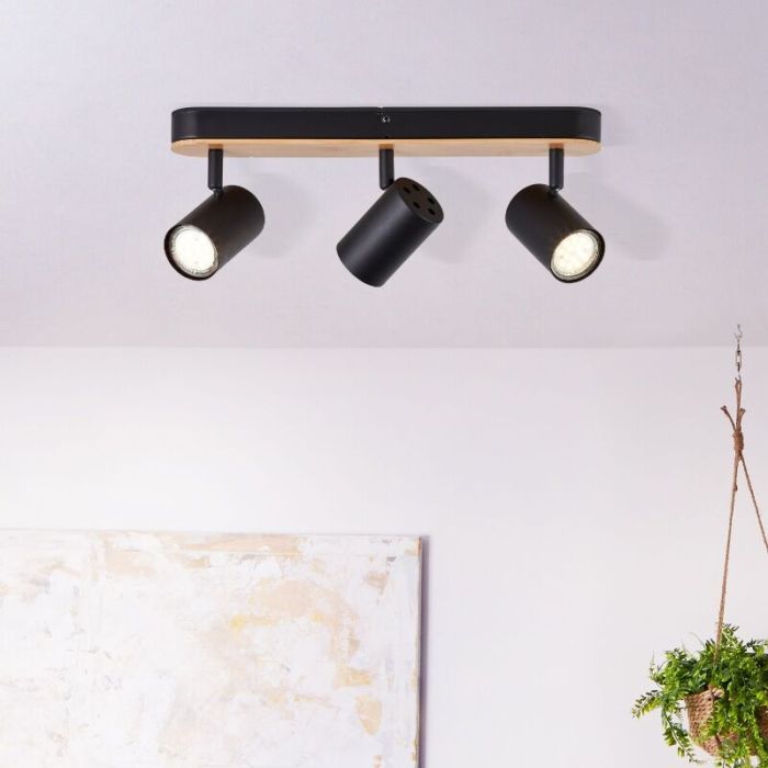 Modern ceiling spotlight brown, Karam