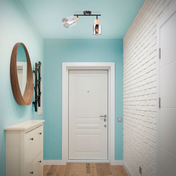 Modern ceiling spotlight grey, Serkan