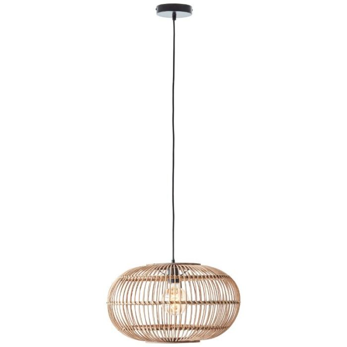 Rattan pendant light brown, Sevim