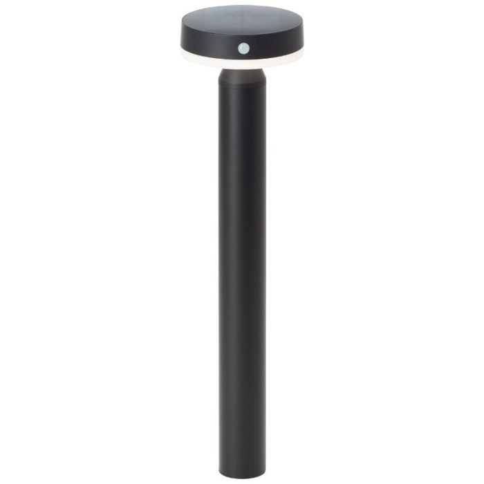 Metal solar outdoor floor lamp black, Kubilay, 3W, 4000K LED, IP44